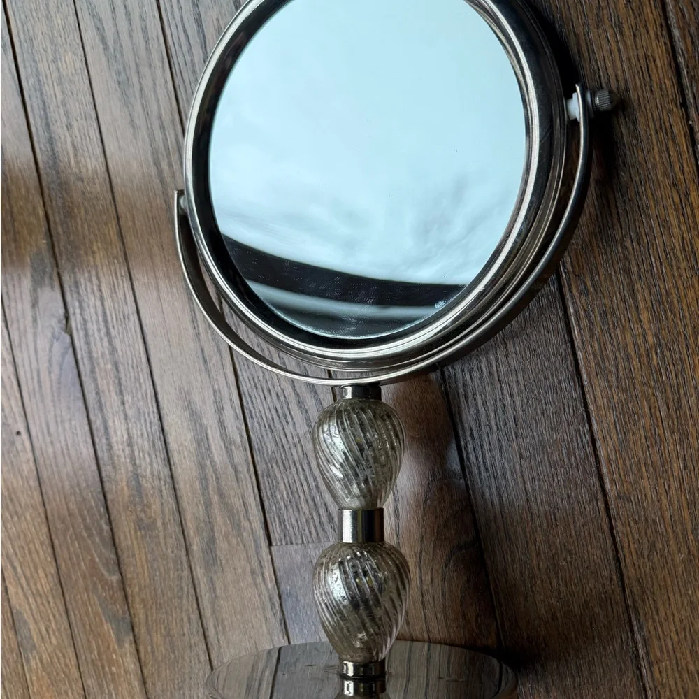 Gorgeous Mikasa Silver Vanity Mirror
